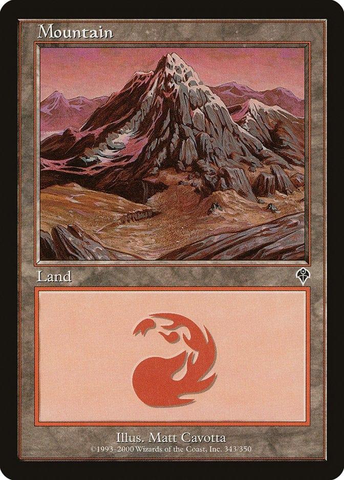 Magic: The Gathering MTG Single Mountain (343) [Invasion]