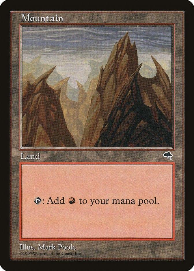Magic: The Gathering MTG Single Mountain (343) [Tempest]