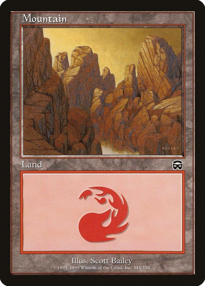 Magic: The Gathering MTG Single Mountain (344) [Mercadian Masques]