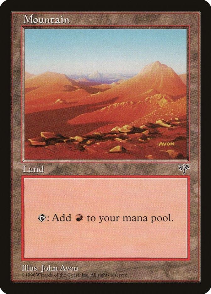 Magic: The Gathering MTG Single Mountain (344) [Mirage]