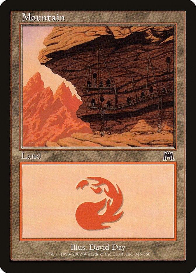 Magic: The Gathering MTG Single Mountain (345) [Onslaught]