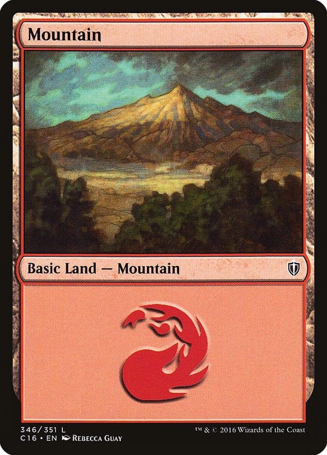 Magic: The Gathering MTG Single Mountain (346) [Commander 2016]