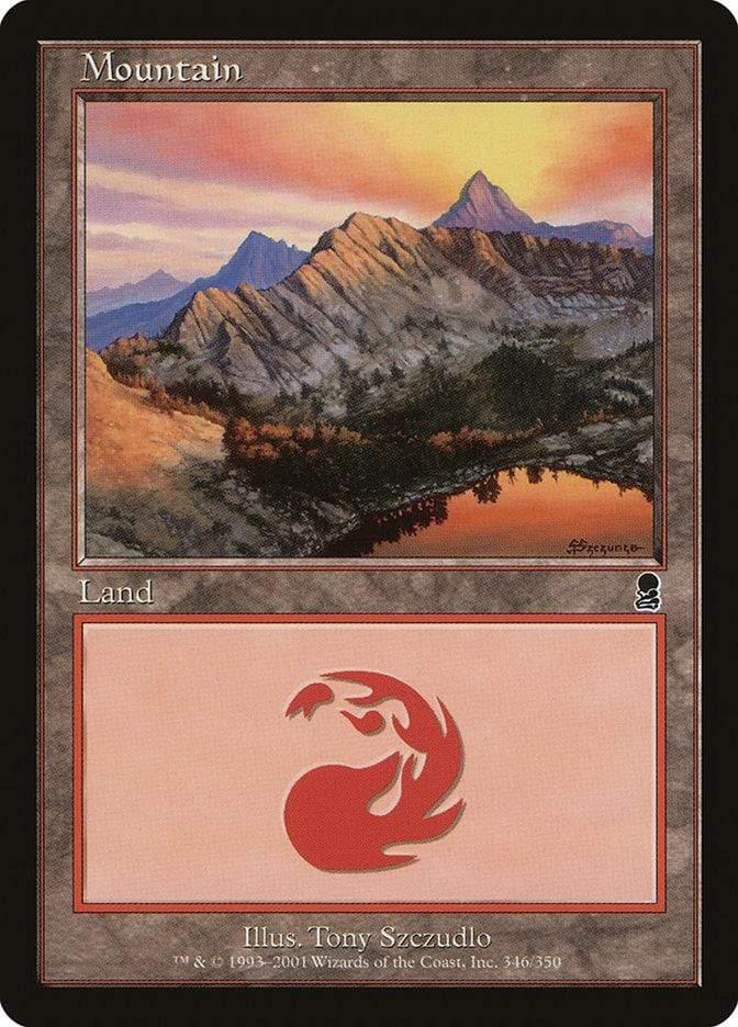Magic: The Gathering MTG Single Mountain (346) [Odyssey]
