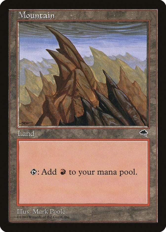 Magic: The Gathering MTG Single Mountain (346) [Tempest]