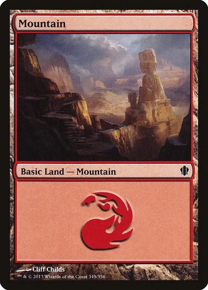 Magic: The Gathering MTG Single Mountain (349) [Commander 2013]