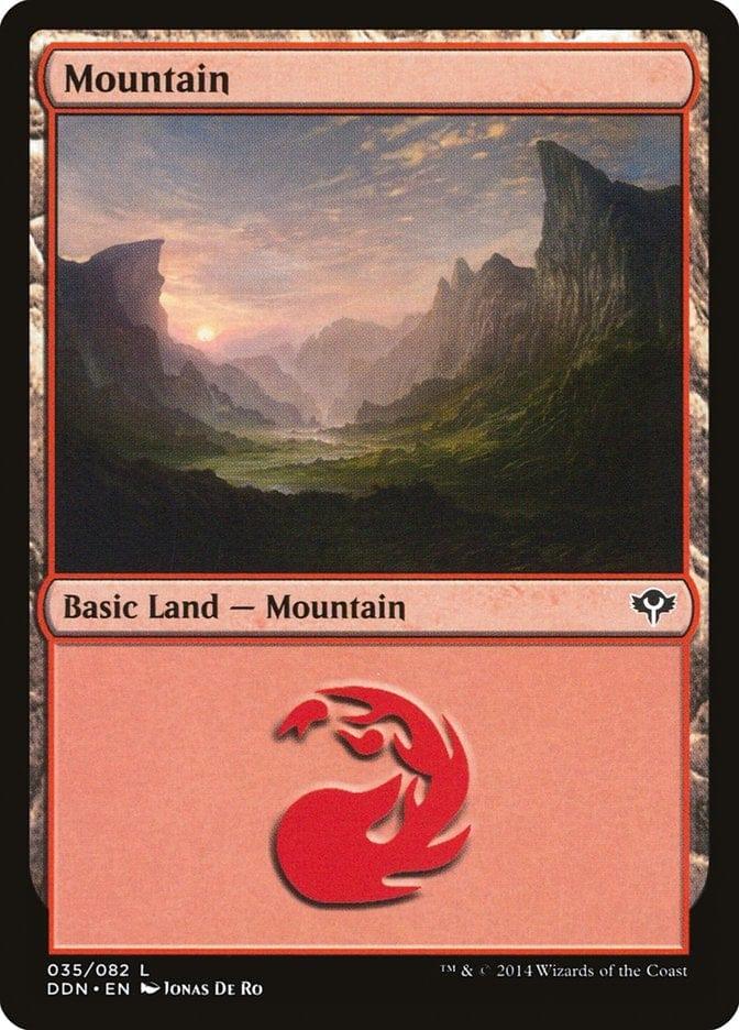Magic: The Gathering MTG Single Mountain (35) [Duel Decks: Speed vs. Cunning]