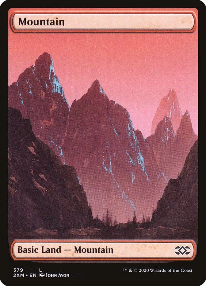 Magic: The Gathering MTG Single Mountain (379) [Double Masters]
