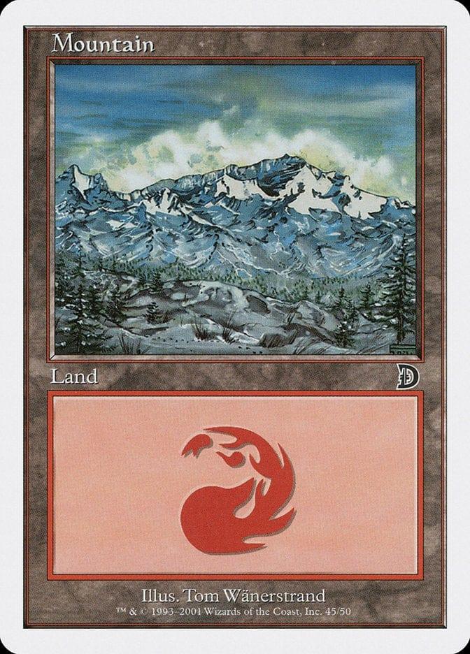 Magic: The Gathering MTG Single Mountain (45) [Deckmasters]