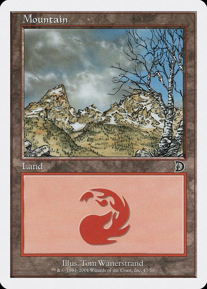 Magic: The Gathering MTG Single Mountain (47) [Deckmasters]