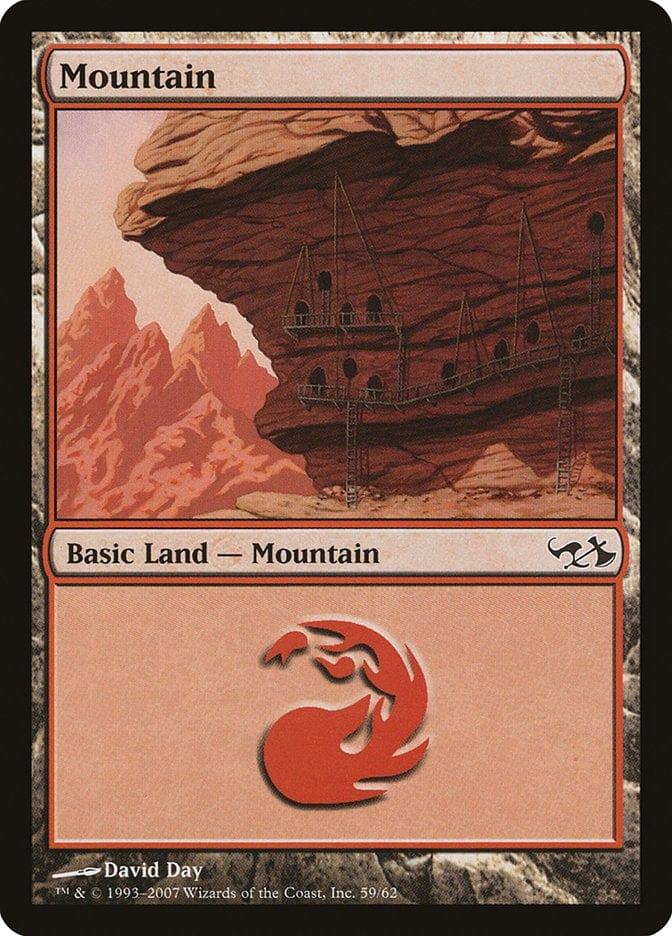 Magic: The Gathering MTG Single Mountain (59) [Duel Decks: Elves vs. Goblins]