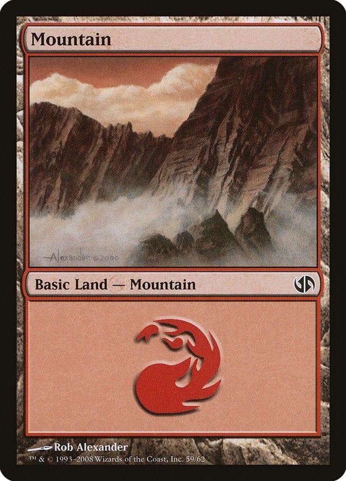 Magic: The Gathering MTG Single Mountain (59) [Duel Decks: Jace vs. Chandra]