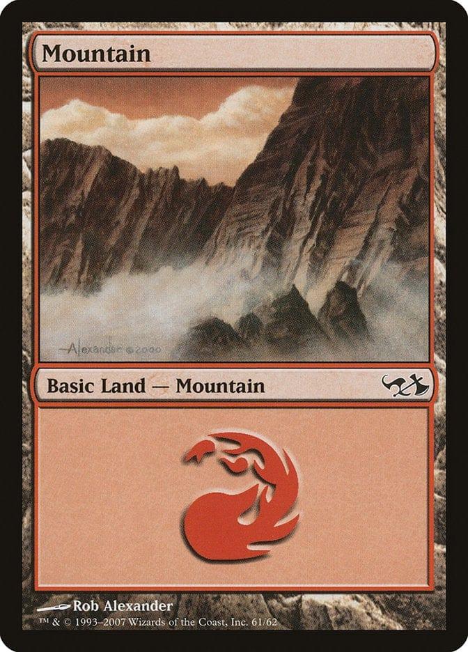 Magic: The Gathering MTG Single Mountain (61) [Duel Decks: Elves vs. Goblins]