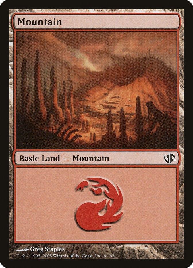 Magic: The Gathering MTG Single Mountain (61) [Duel Decks: Jace vs. Chandra]