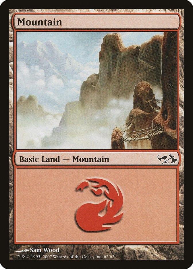 Magic: The Gathering MTG Single Mountain (62) [Duel Decks: Elves vs. Goblins]