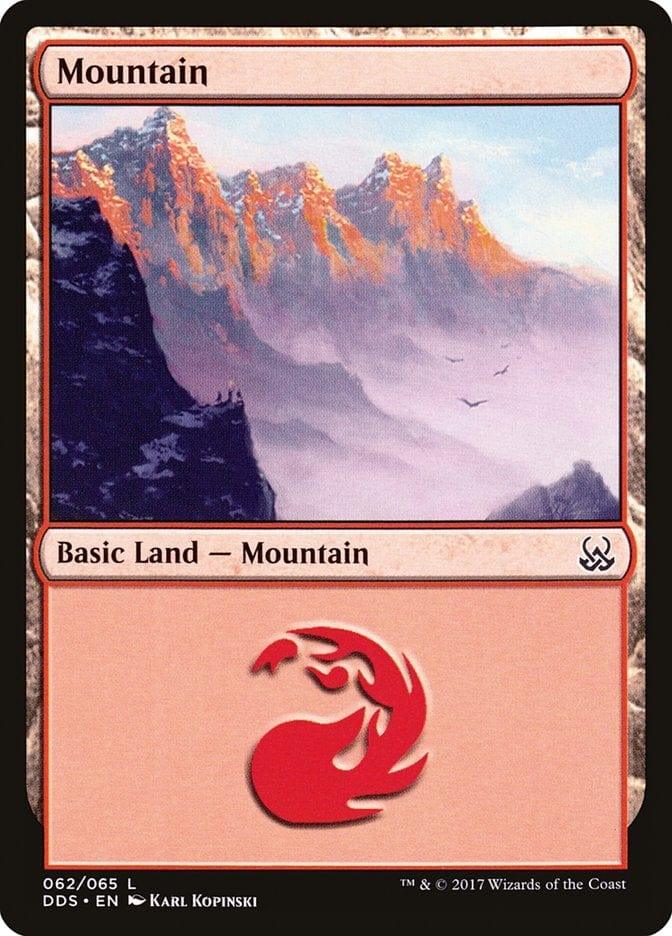 Magic: The Gathering MTG Single Mountain (62) [Duel Decks: Mind vs. Might]