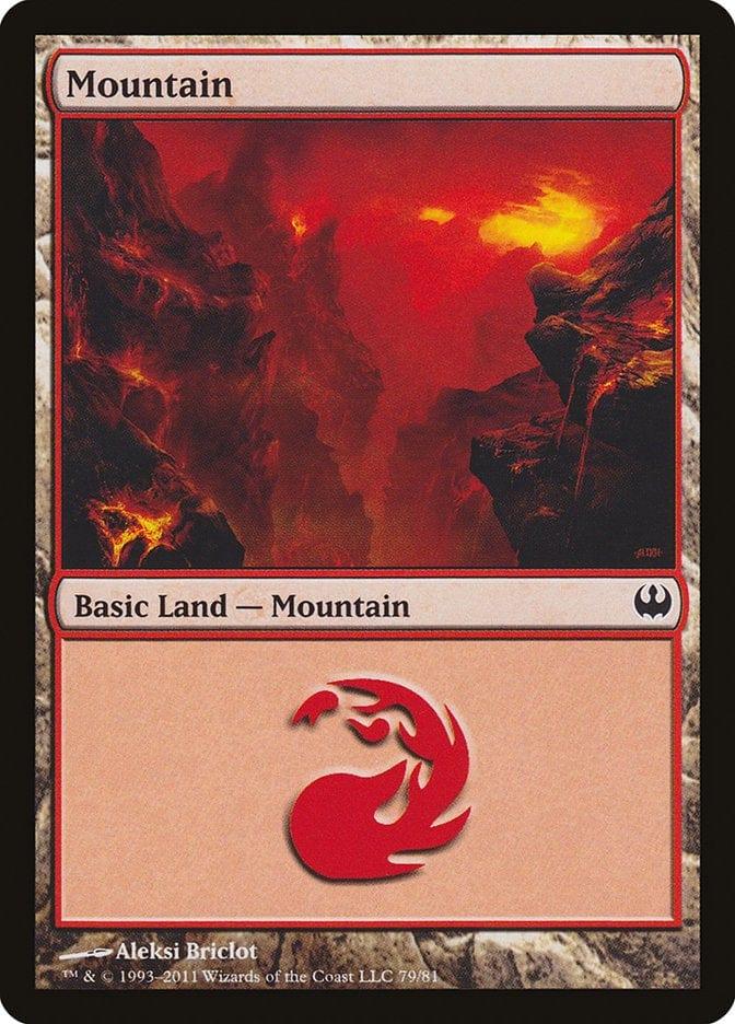 Magic: The Gathering MTG Single Mountain (79) [Duel Decks: Knights vs. Dragons]