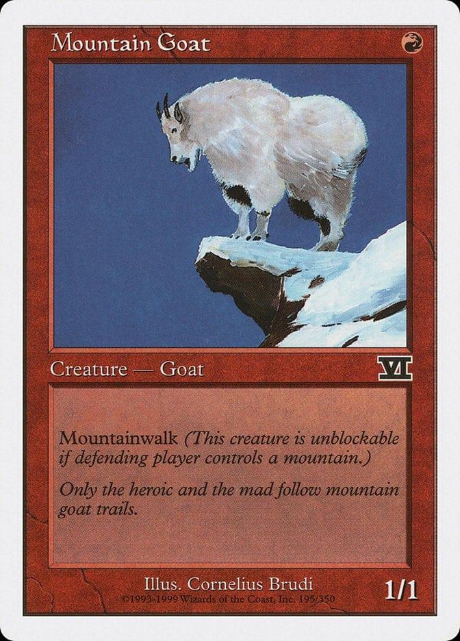 Magic: The Gathering MTG Single Mountain Goat [Classic Sixth Edition]