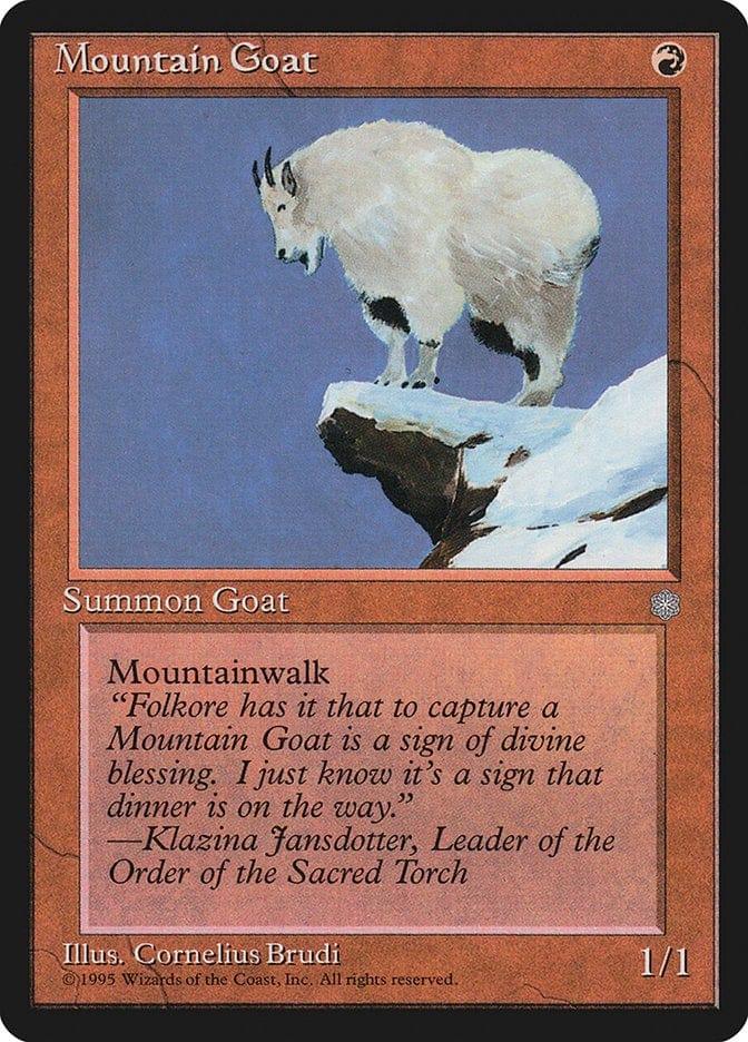 Magic: The Gathering MTG Single Mountain Goat [Ice Age]