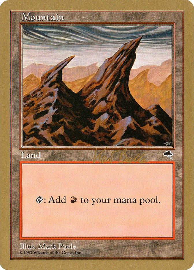 Magic: The Gathering MTG Single Mountain (kb344) [World Championship Decks 1999]