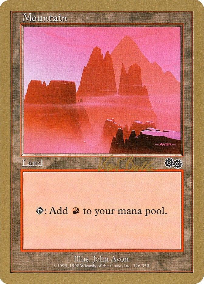 Magic: The Gathering MTG Single Mountain (kb346) [World Championship Decks 1999]