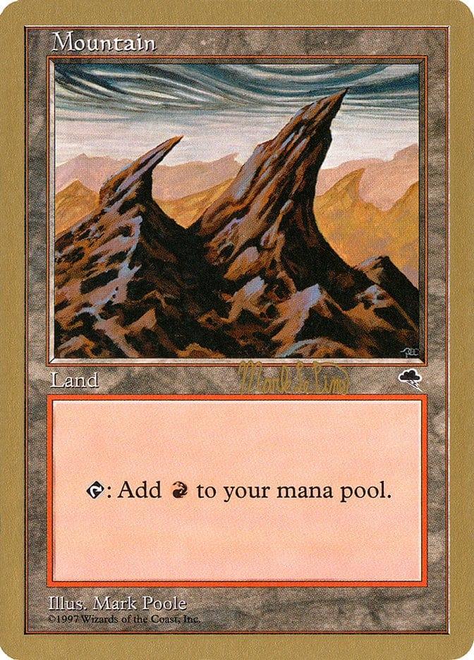 Magic: The Gathering MTG Single Mountain (mlp344) [World Championship Decks 1999]