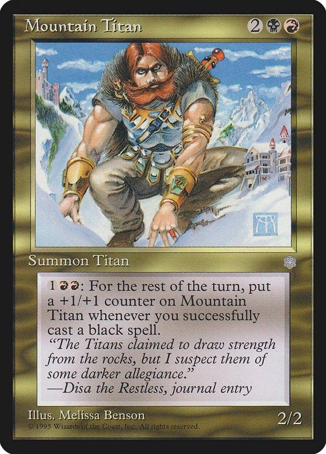 Magic: The Gathering MTG Single Mountain Titan [Ice Age]