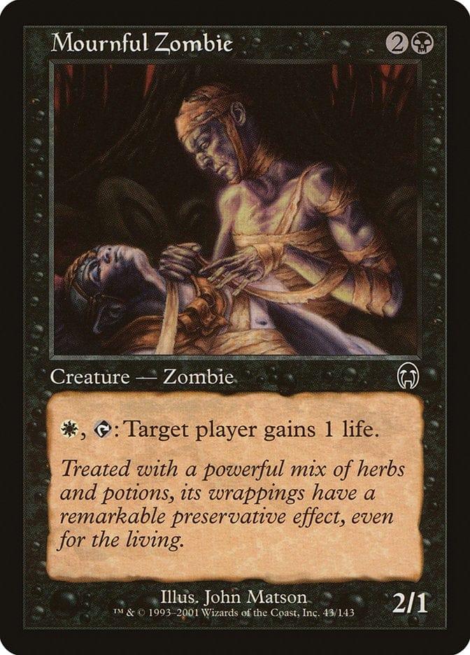 Magic: The Gathering MTG Single Mournful Zombie [Apocalypse]