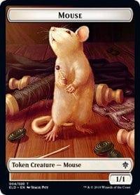 Magic: The Gathering MTG Single Mouse // Food (16) Double-sided Token [Throne of Eldraine]