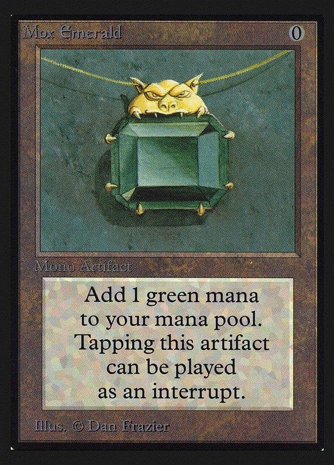 Magic: The Gathering MTG Single Mox Emerald [International Collectors’ Edition]
