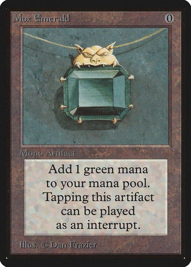 Magic: The Gathering MTG Single Mox Emerald [Limited Edition Beta]