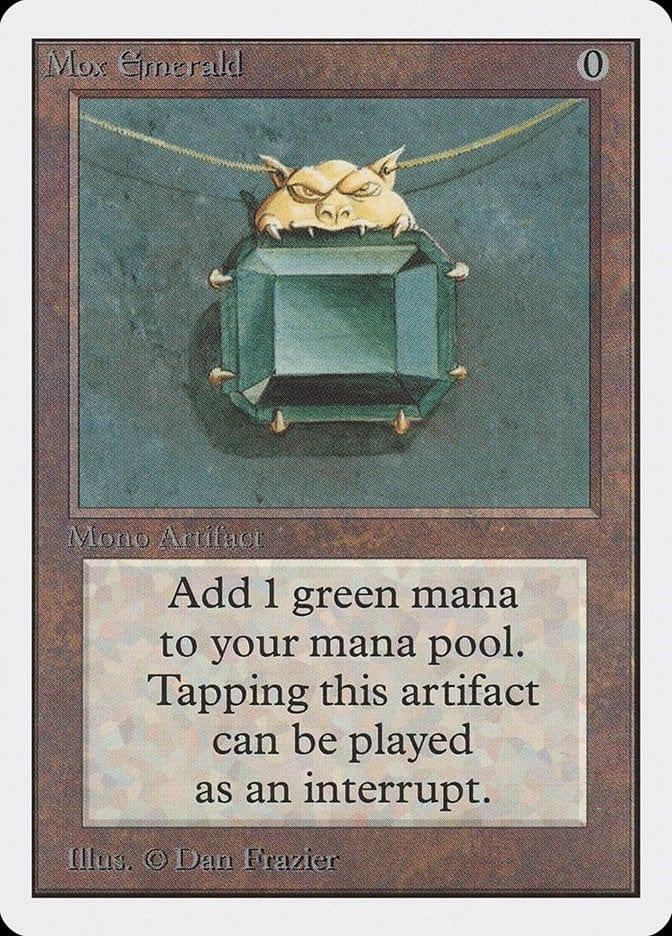 Magic: The Gathering MTG Single Mox Emerald [Unlimited Edition]