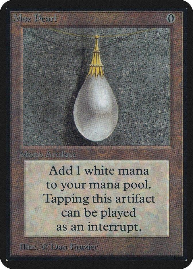 Magic: The Gathering MTG Single Mox Pearl [Limited Edition Alpha]