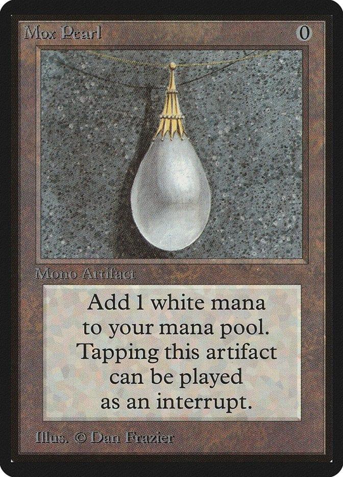 Magic: The Gathering MTG Single Mox Pearl [Limited Edition Beta]