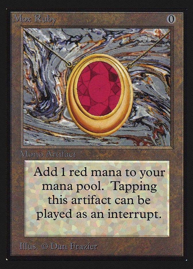 Magic: The Gathering MTG Single Mox Ruby [Collectors’ Edition]