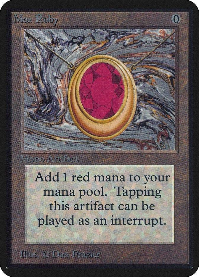 Magic: The Gathering MTG Single Mox Ruby [Limited Edition Alpha]