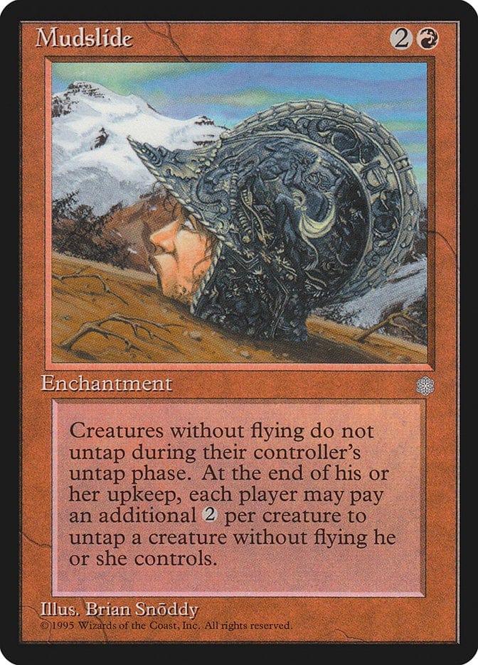 Magic: The Gathering MTG Single Mudslide [Ice Age]