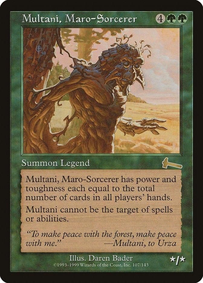 Magic: The Gathering MTG Single Multani, Maro-Sorcerer [Urza's Legacy]