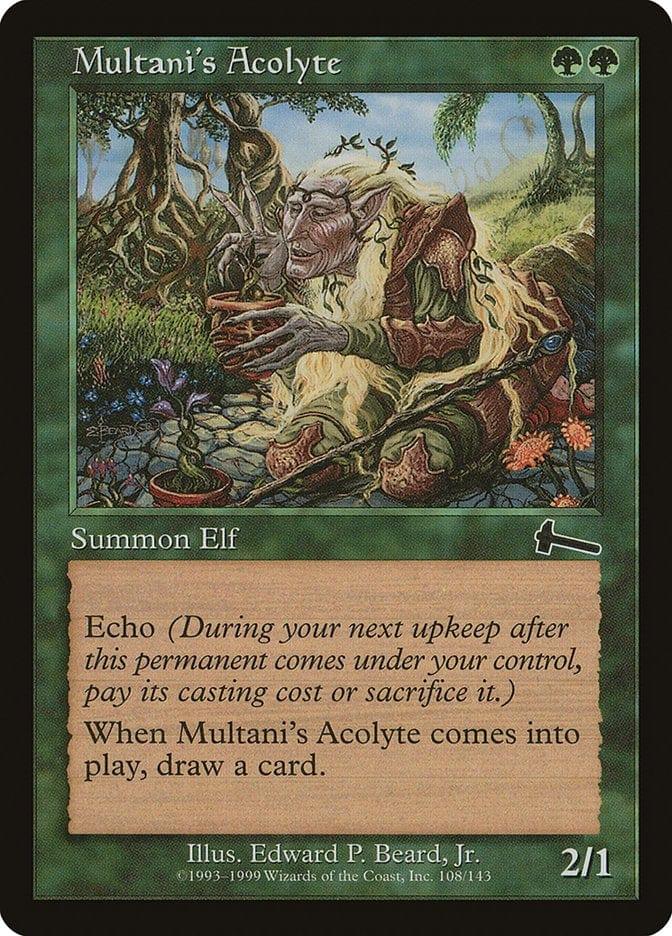 Magic: The Gathering MTG Single Multani's Acolyte [Urza's Legacy]