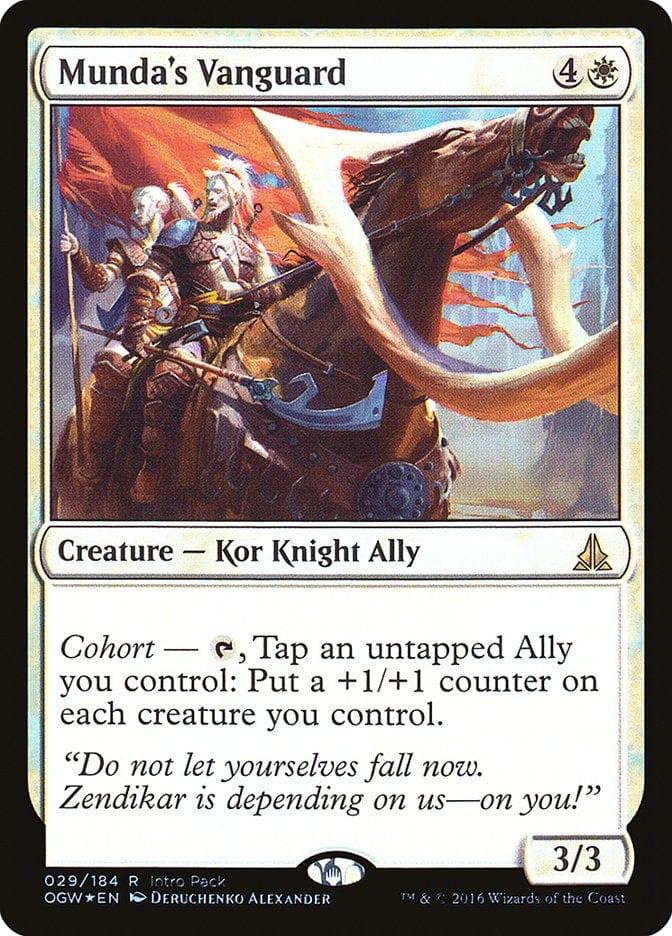 Magic: The Gathering MTG Single Munda's Vanguard (Intro Pack) [Oath of the Gatewatch Promos]