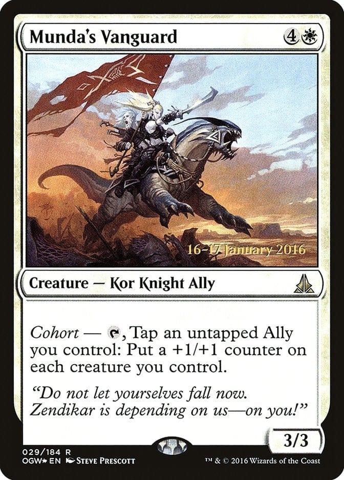 Magic: The Gathering MTG Single Munda's Vanguard [Oath of the Gatewatch Prerelease Promos]