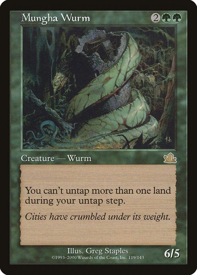 Magic: The Gathering MTG Single Mungha Wurm [Prophecy]
