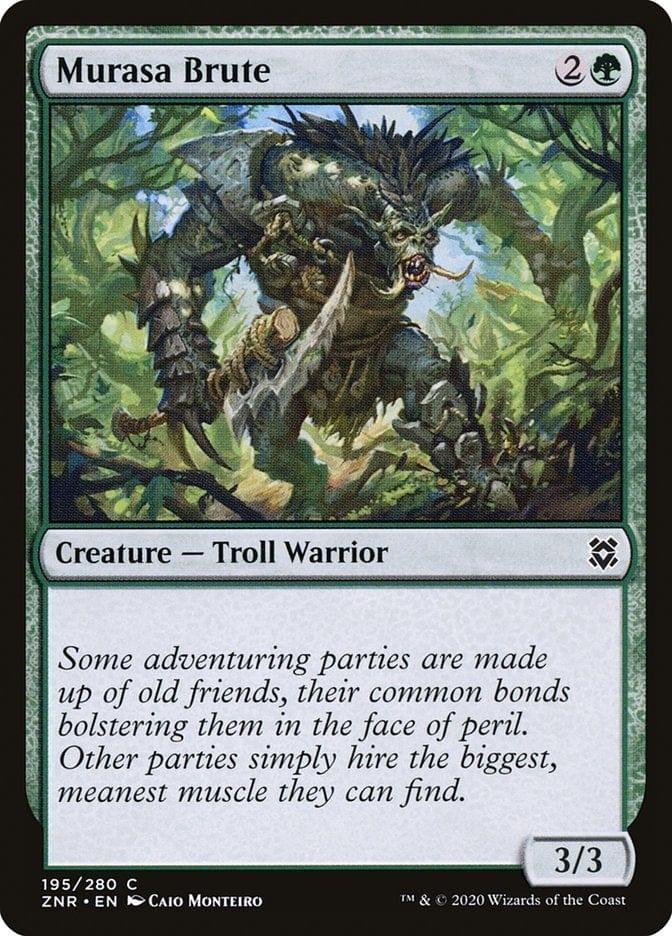 Magic: The Gathering MTG Single Murasa Brute [Zendikar Rising]