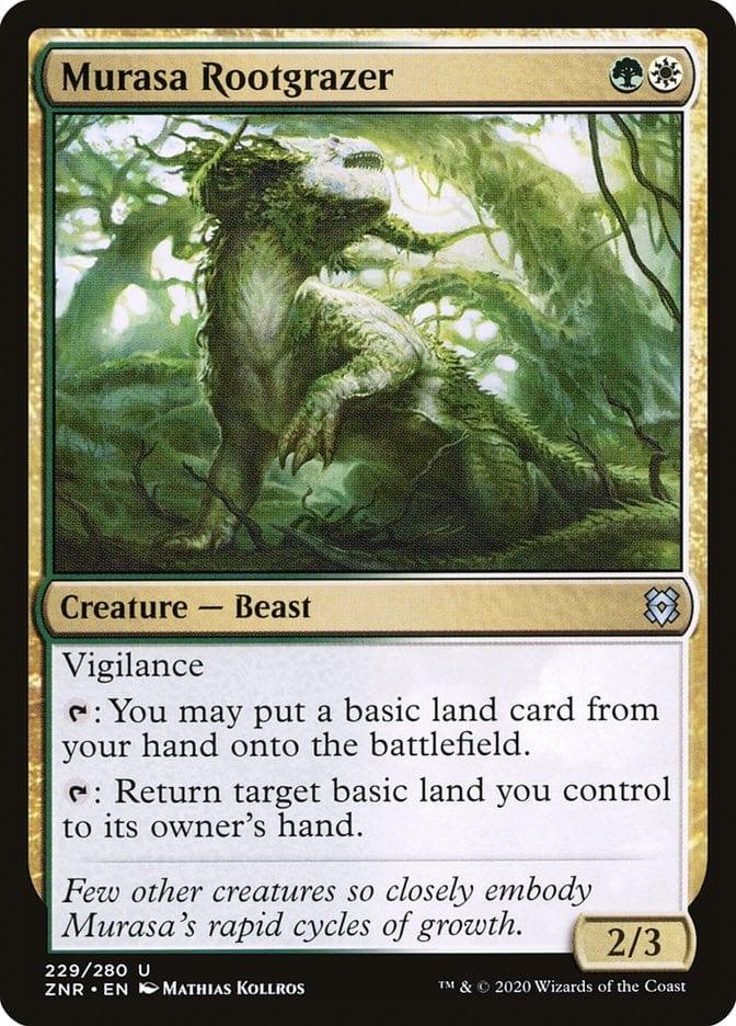 Magic: The Gathering MTG Single Murasa Rootgrazer [Zendikar Rising]