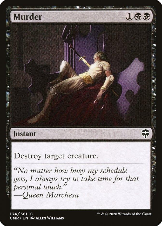 Magic: The Gathering MTG Single Murder [Commander Legends]