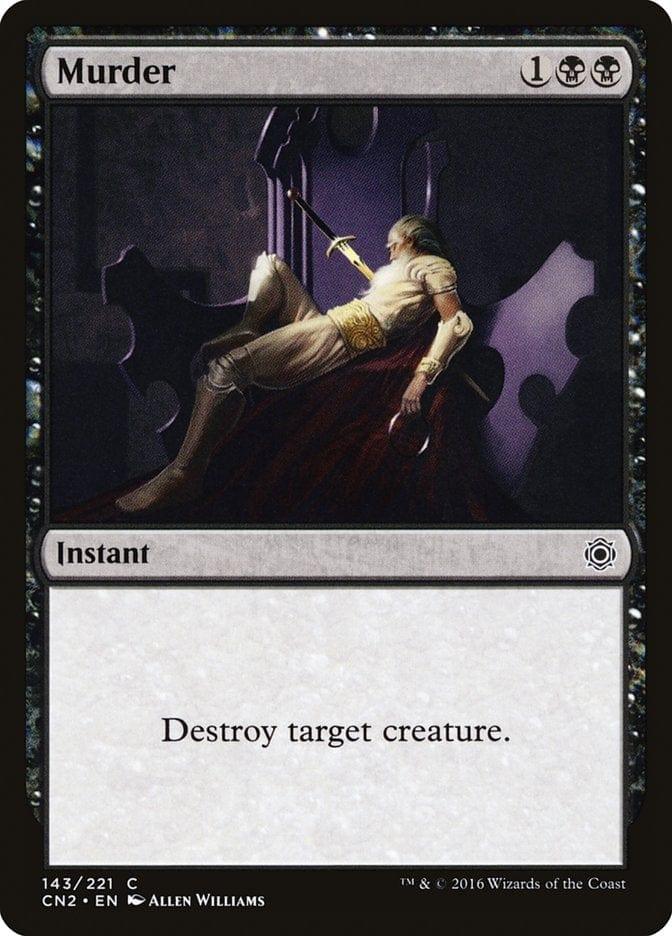 Magic: The Gathering MTG Single Murder [Conspiracy: Take the Crown]