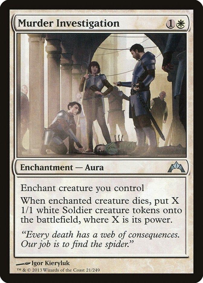 Magic: The Gathering MTG Single Murder Investigation [Gatecrash]