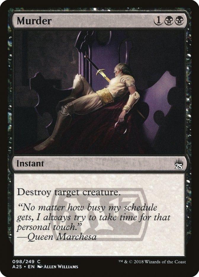 Magic: The Gathering MTG Single Murder [Masters 25]