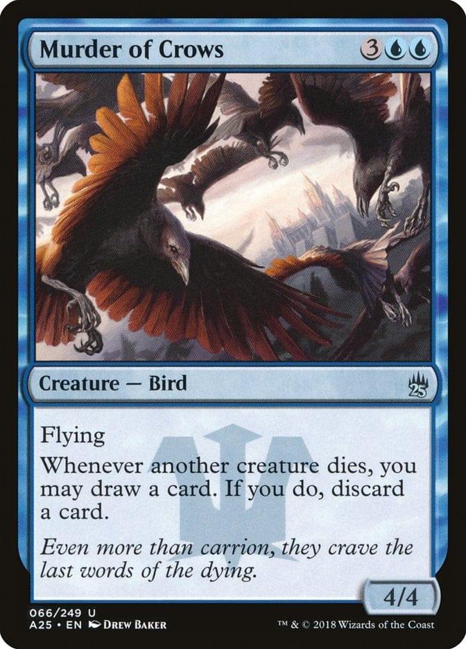 Magic: The Gathering MTG Single Murder of Crows [Masters 25]