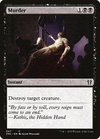 Magic: The Gathering MTG Single Murder [Zendikar Rising Commander]