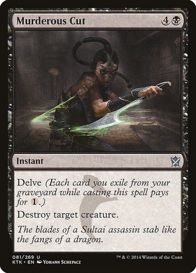 Magic: The Gathering MTG Single Murderous Cut [Khans of Tarkir]